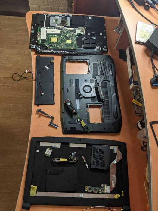 Acer nitro 5 AN515-31 Корпус/Батарея/Топкейс/Кришка матриці/Корито/Люк