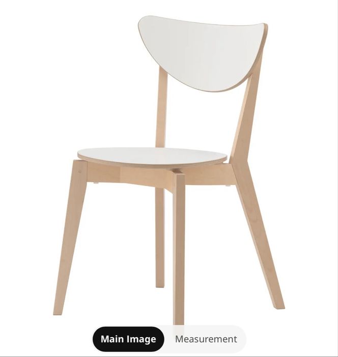 Conjunto Mesa e Cadeiras IKEA Lisabo