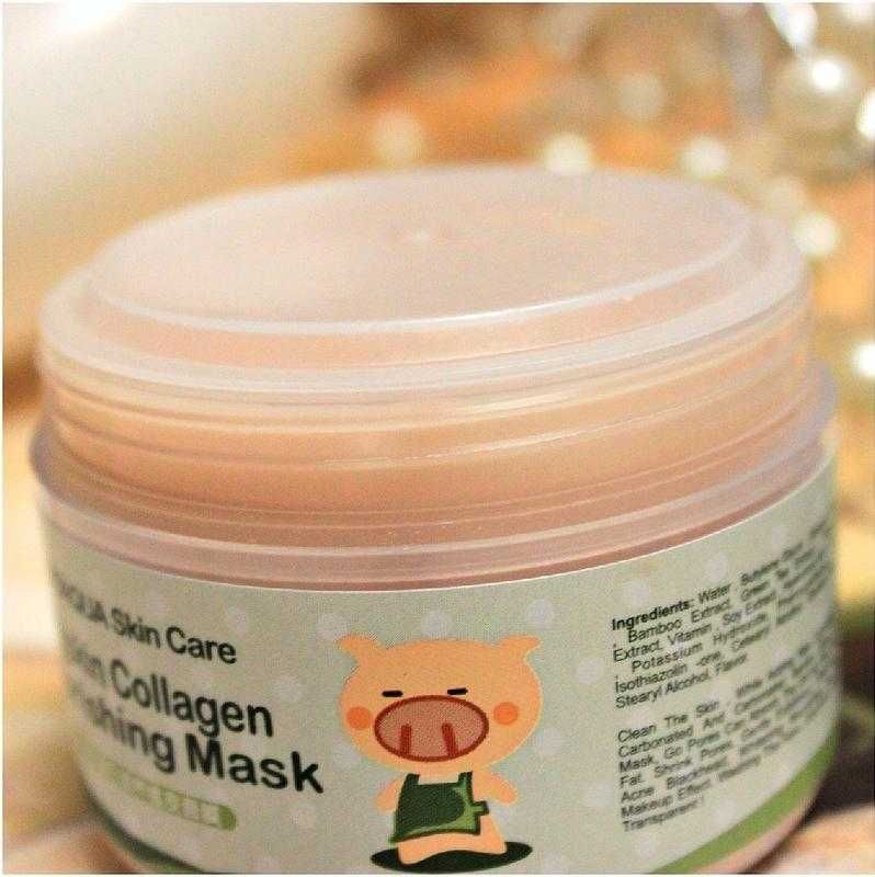 Ночная маска от морщин с коллагеном pigskin collagen