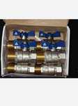 Zawór kulowy 1 cal GW/GZ PN40 TRINNITY motyl blue 36 szt