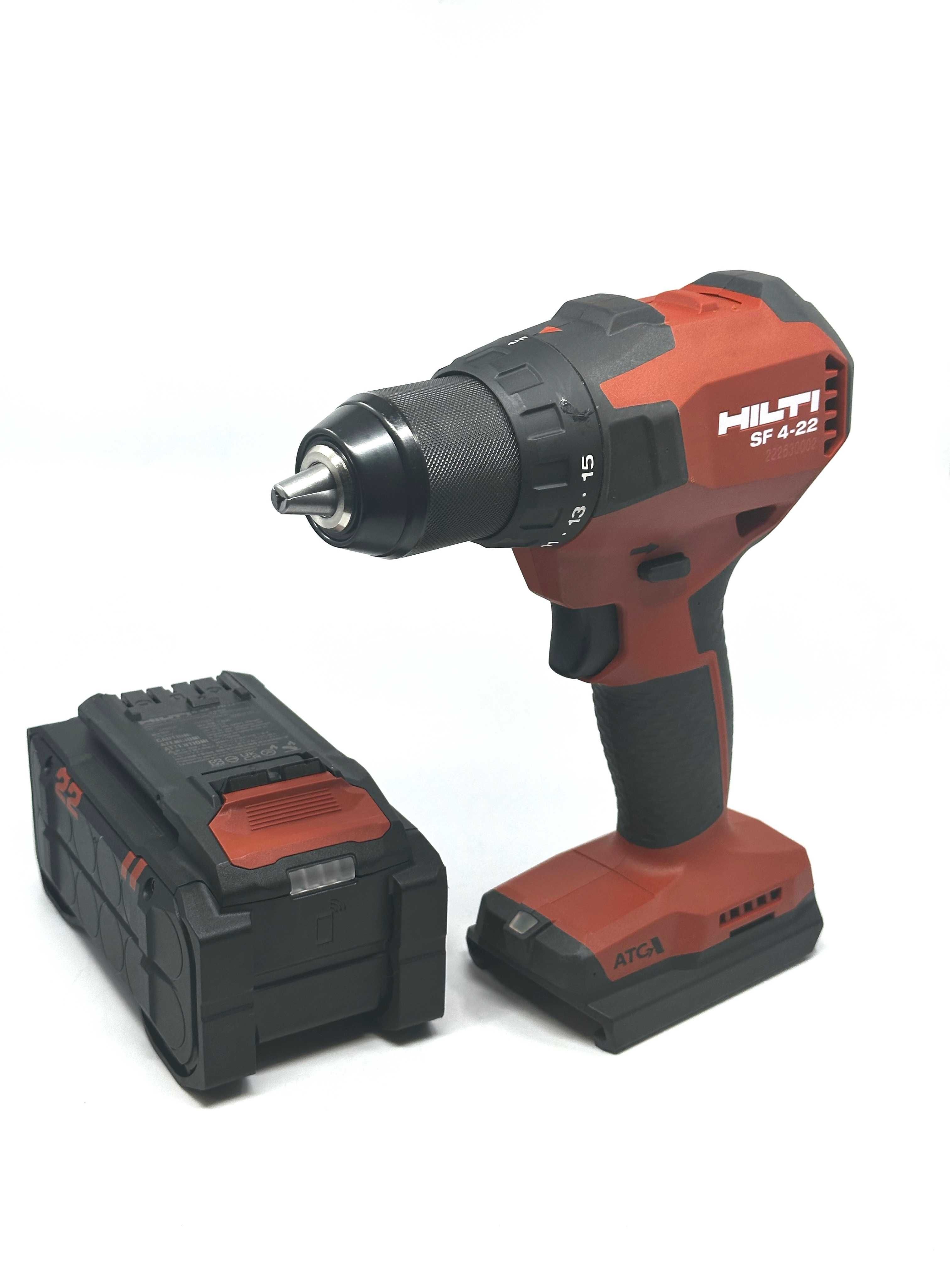 Wiertarko-wkrętarka akumulatorowa Hilti SF 4-22 + Akumulator B22-170