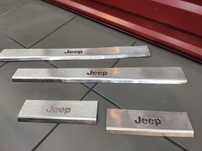 JEEP CHEROKEE LIBERTY KK 07-12R LISTWY PROGOWE NAKŁADKI KOMPLET ORYGINAŁ