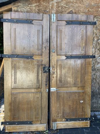 Drzwi dębowe zabytkowe 105 lat