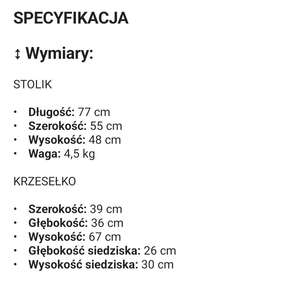 Regał Mamut, Stolik,Szafka