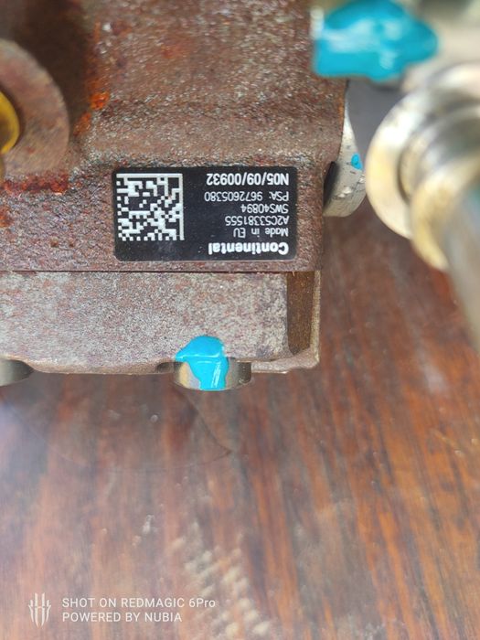 Bomba injetora pressão Peugeot/Citroen 16.hdi 2017