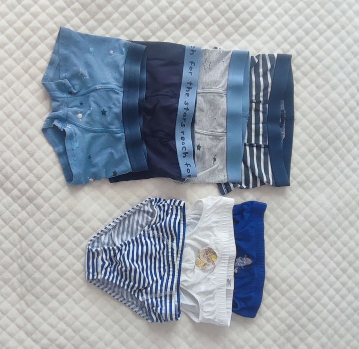 Bielizna chłopięca 7 szt, rozm. 104