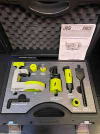 Шаблон с кондукторами и инструментами для врезки ручек замков JigTech