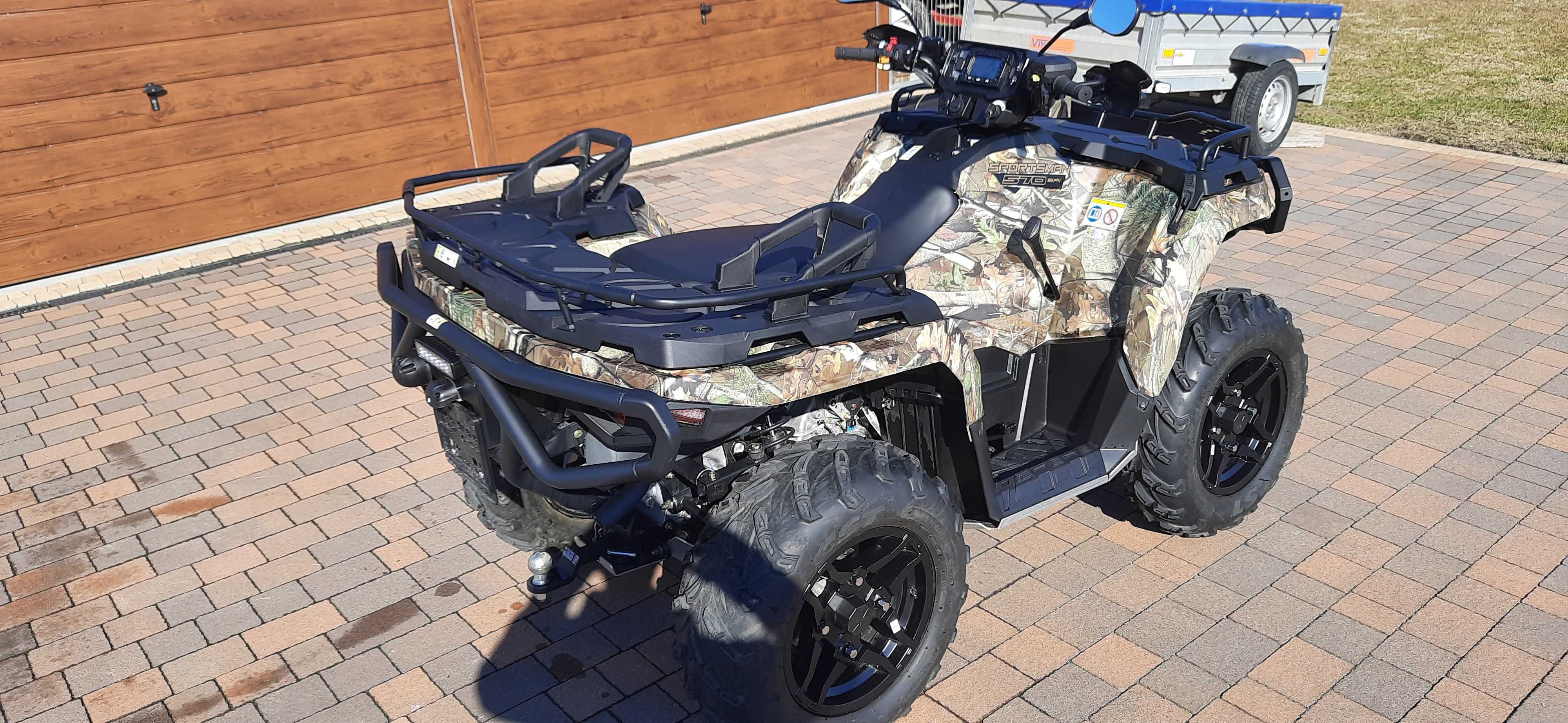 Polaris Sportsman 570 EPS Hunter I właściciel, salon PL max doposażony