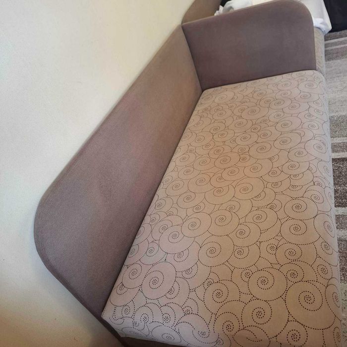 Діван-ліжко кутове з підйомним механизмом (шухлядою)