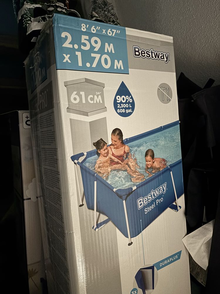 Vendo piscina best way 2,59x1,70m