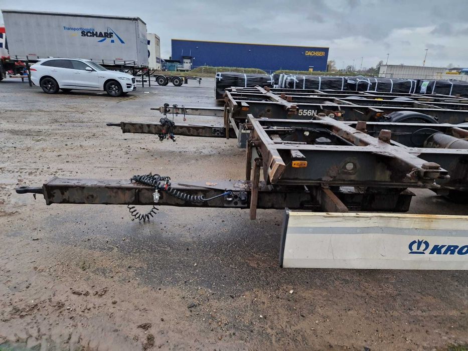 Przyczepa bdf tandem krone  koła 385/55 r 22.5 2012 r