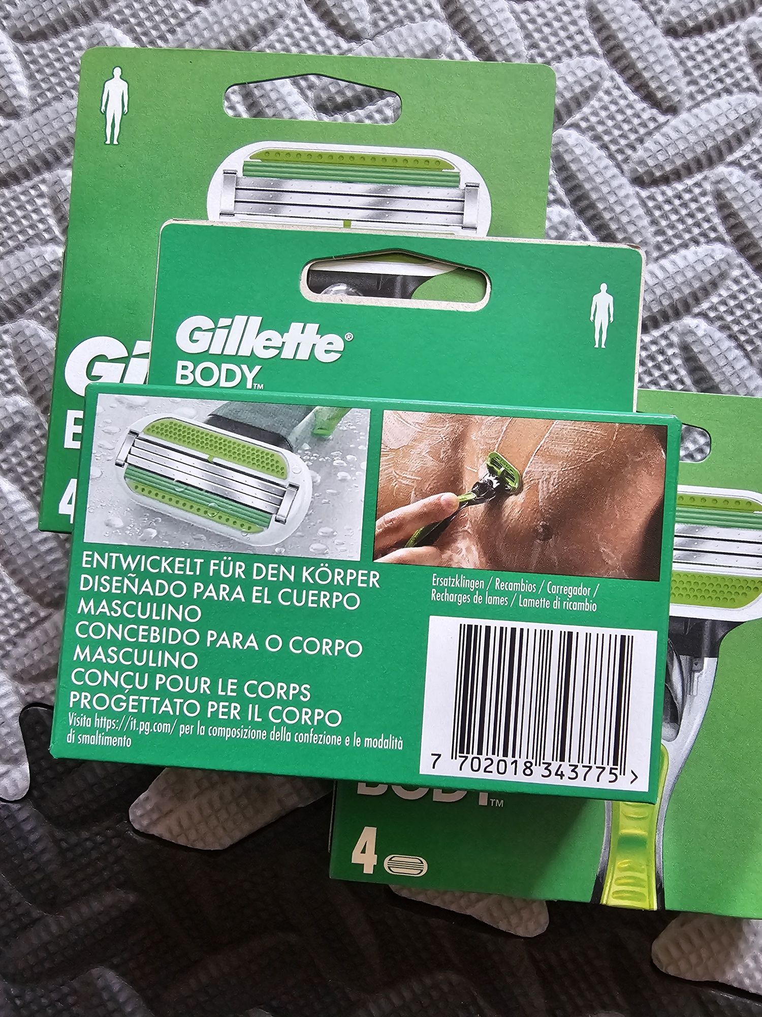 Gillette Body ostrza