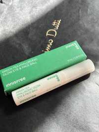 Сировотка проти зморшок innisfree green tea seed eye & face bal