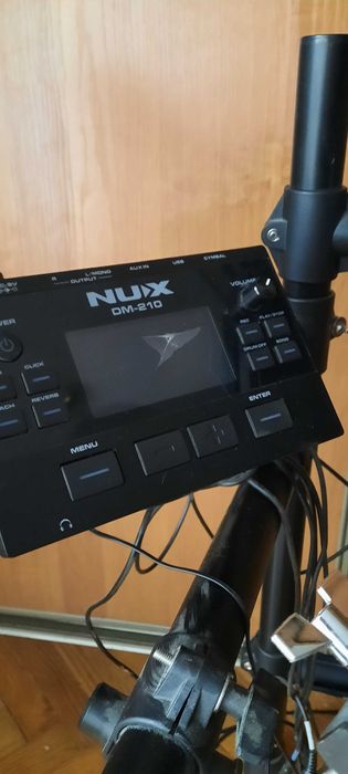 Perkusja Nux DM-210  komplet  plus pałeczki i pad