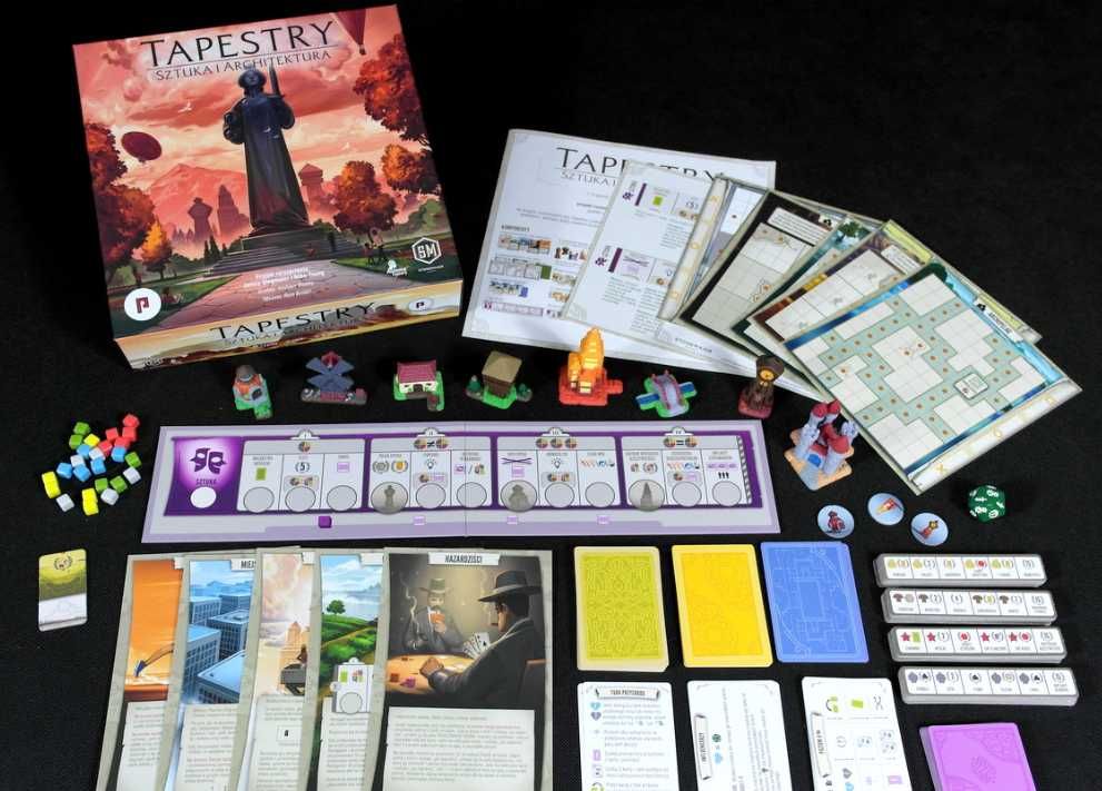 Gra planszowa TAPESTRY: Sztuka i Architektura EDYCJA PL Phalanx Games