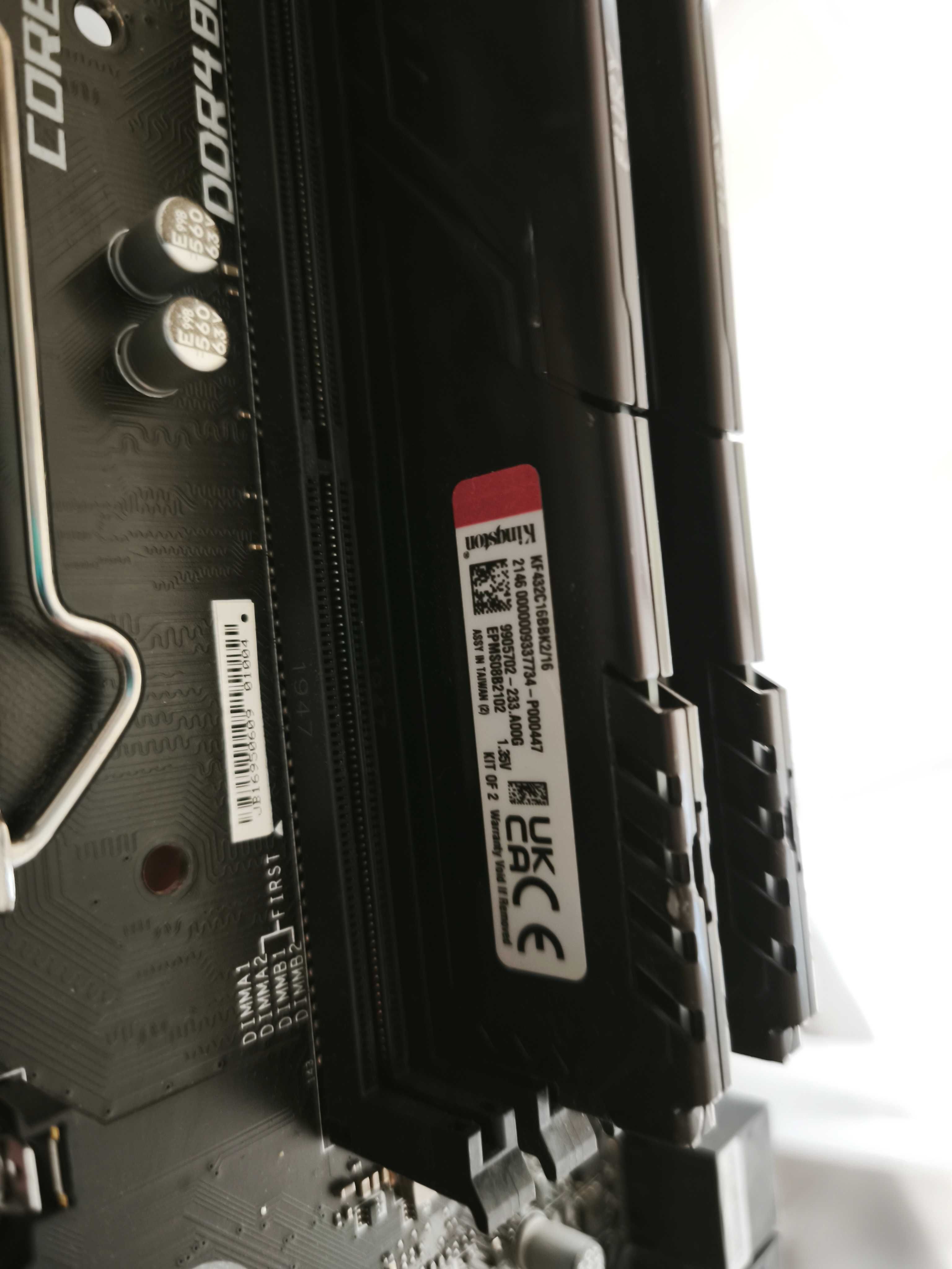 MSI MAG B365M Mortar + i5-9600K + DDR4 16GB