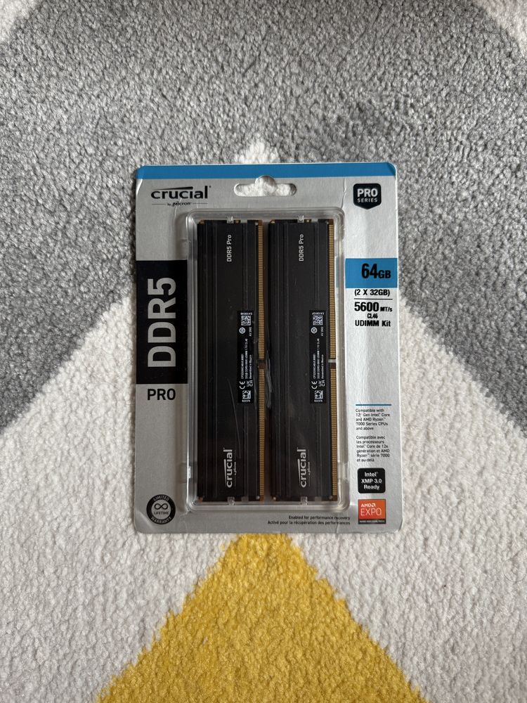 Crucial DDR5 Pro 5600 64GB