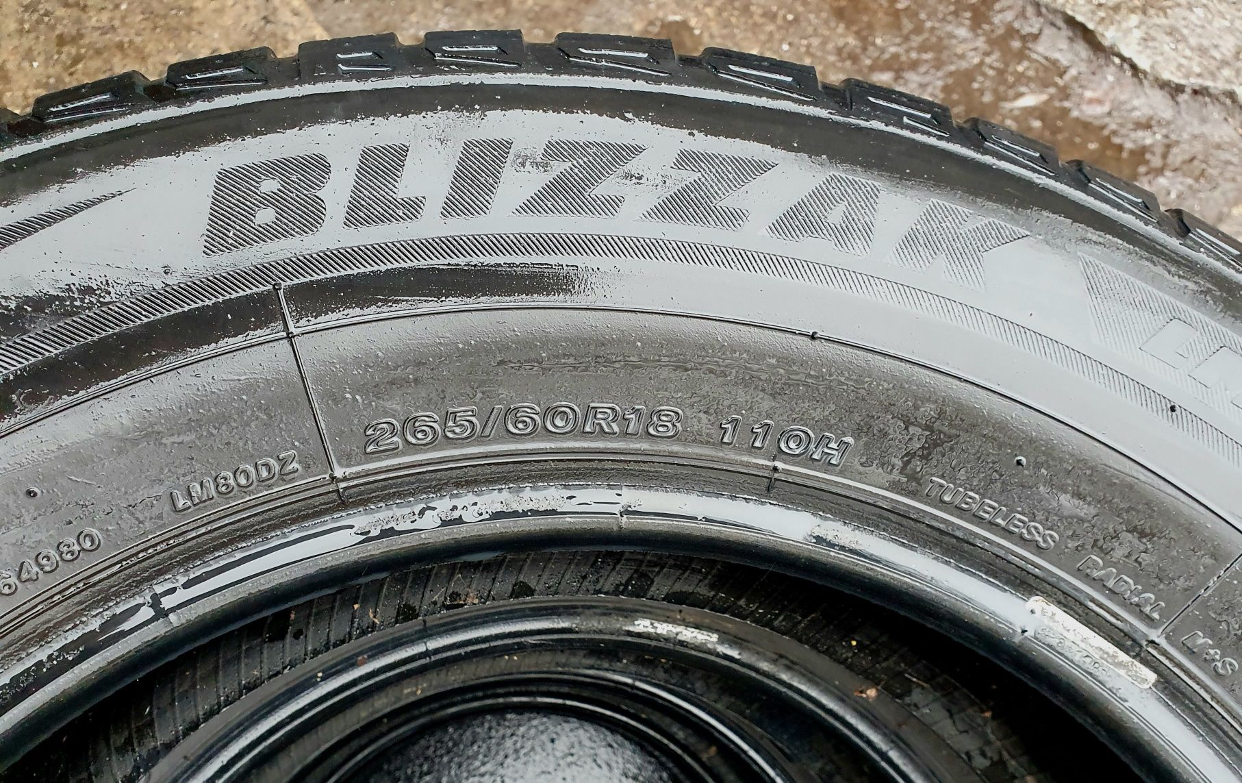 265 60 r18 Bridgestone Blizzak Zima Wymiana Para