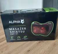 Poduszka masująca shiatsu Alpha AMP01 czarna