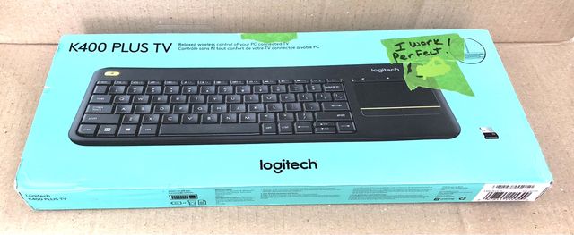 Клавіатура Logitech  K400 PLUS TV американка