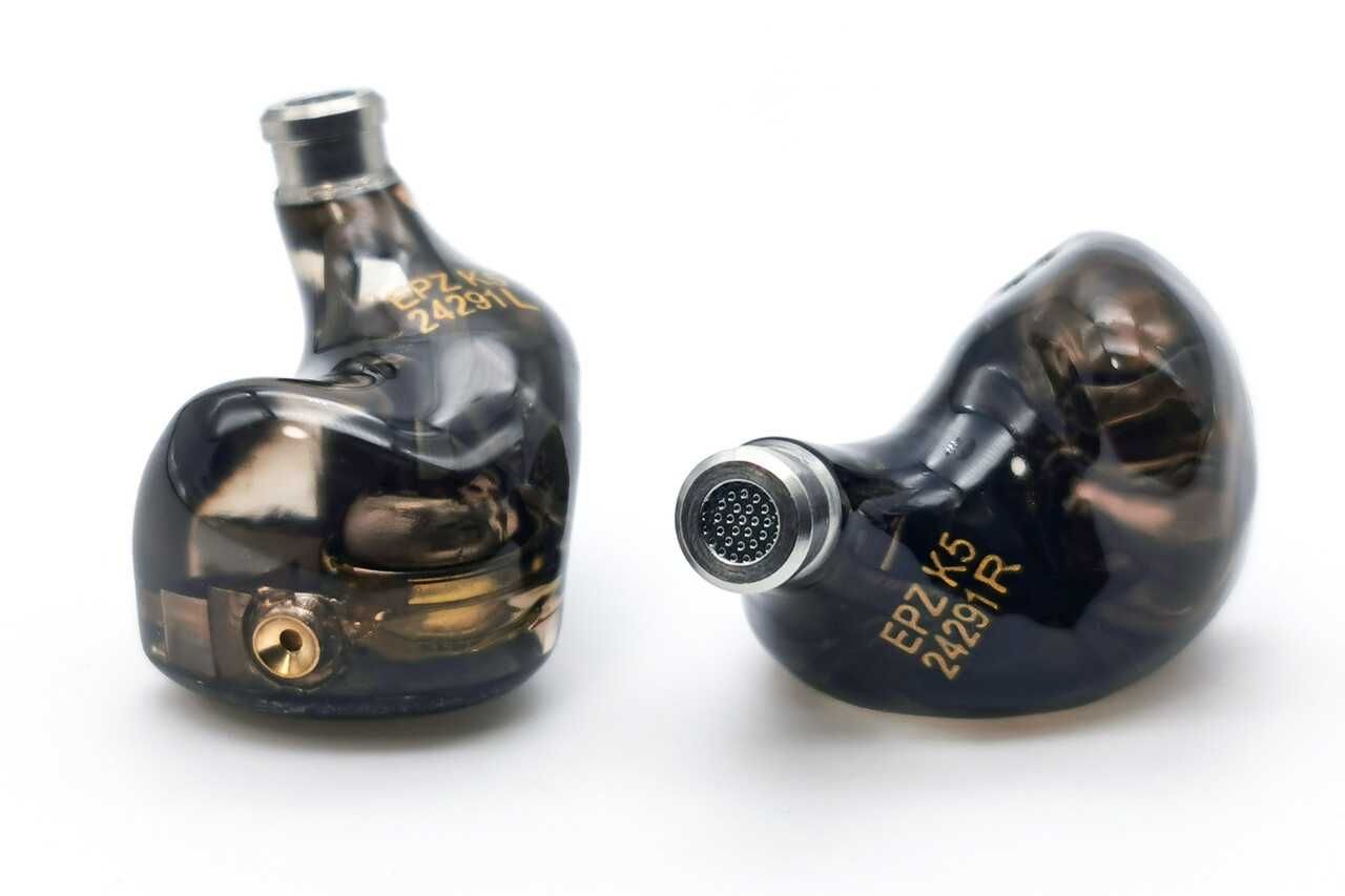 ⇒ EPZ K5 (black) - гибридные 5-драйверные наушники (1DD + 4BA)