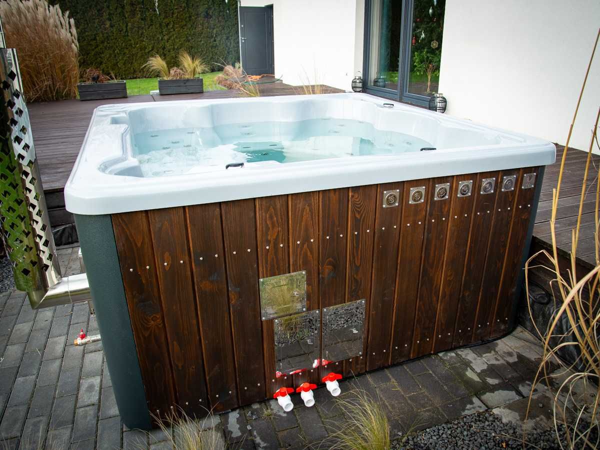 Jacuzzi ogrodowa kwadratowa 210cm BALIA HOT TUBA air POLSKI PRODUCENT