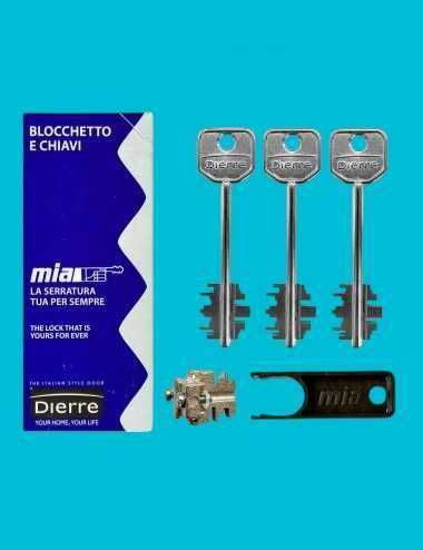 DIERRE MIA BLO 3110 Oryginalna Wkładka do drzwi 3 klucze 92mm