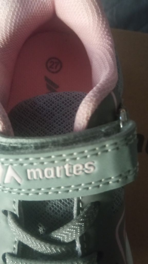 Nowe adidasy Martes, 27, różowe, szare