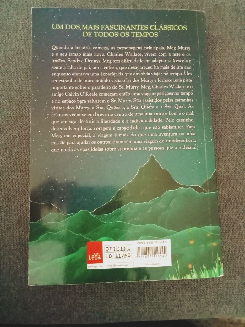 Livro Um atalho no tempo