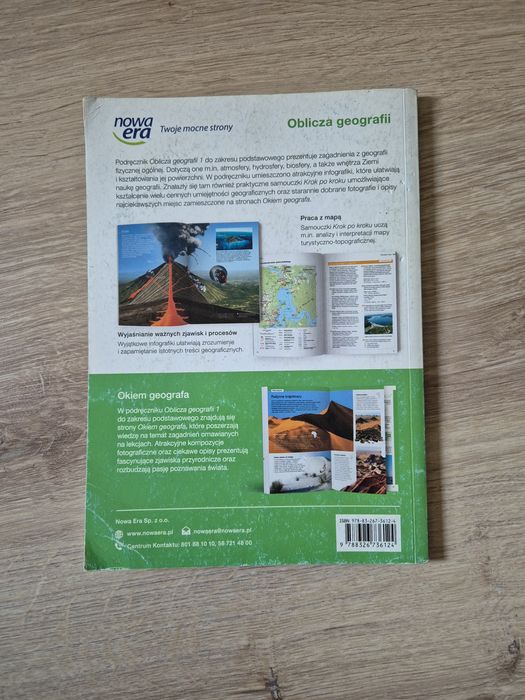 geografia klasa 1 poziom podstawowy podręcznik nowa era