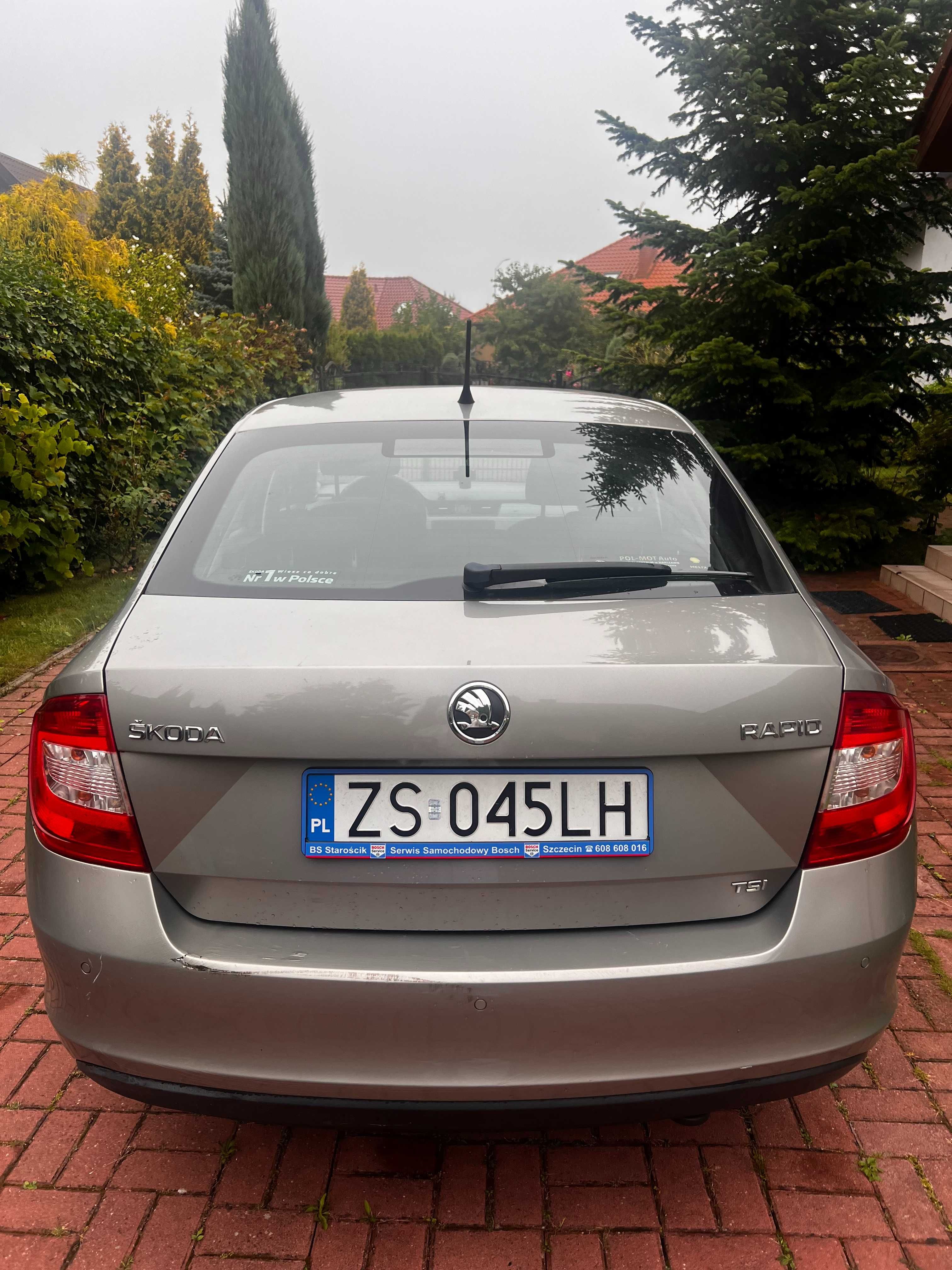 Skoda Rapid 1.2 TSI benzyna | 2012 | 167 000 km | sprzedaż firmowa