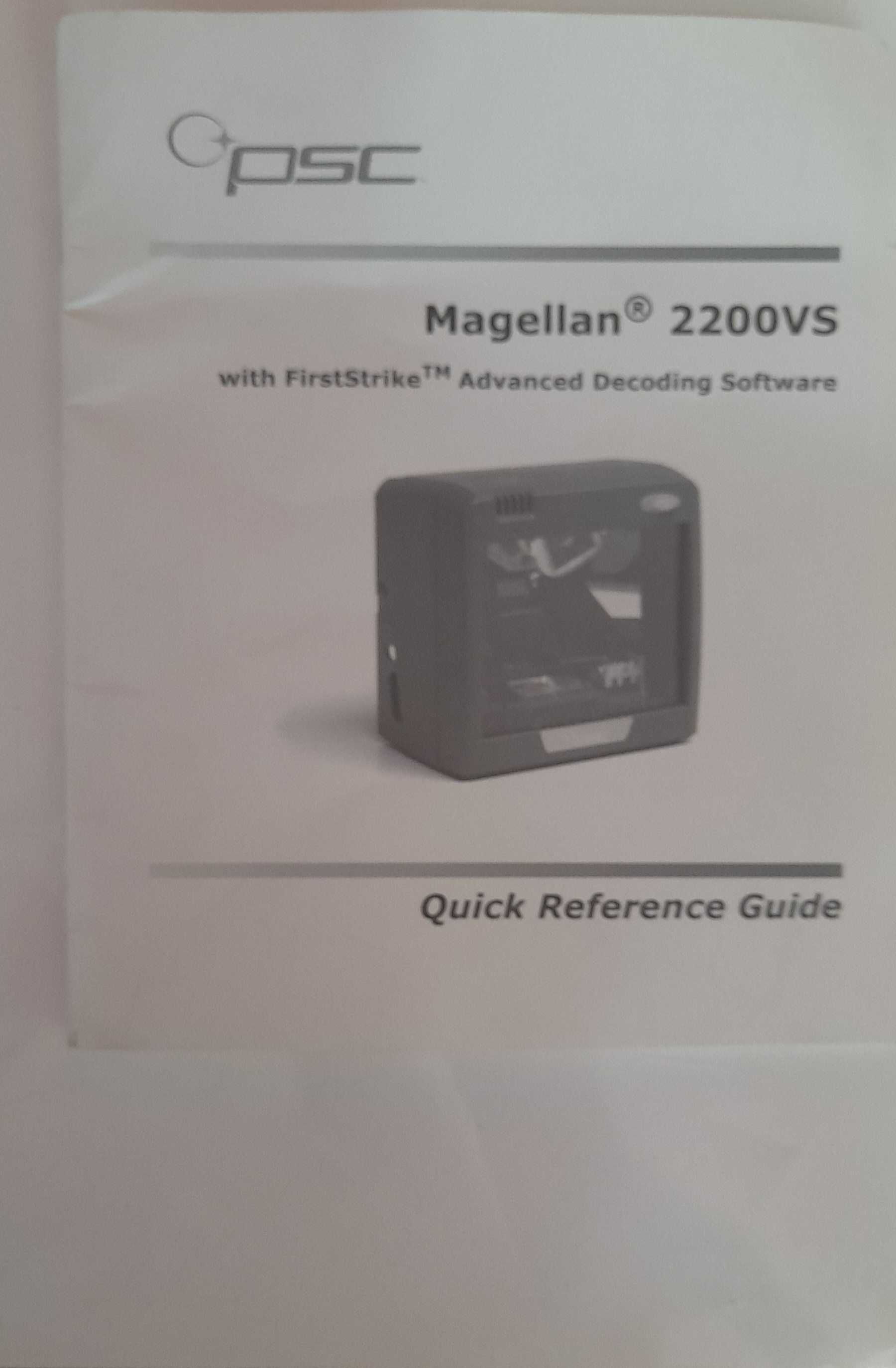 Scanner / Leitor de Código de Barras PSC Megellan 2200vs