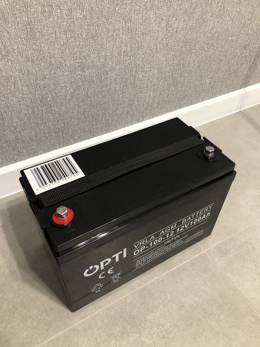 Аккумулятор VOLT OPTI AGM VRLA 100Ah 12V (6AKUV100AG)