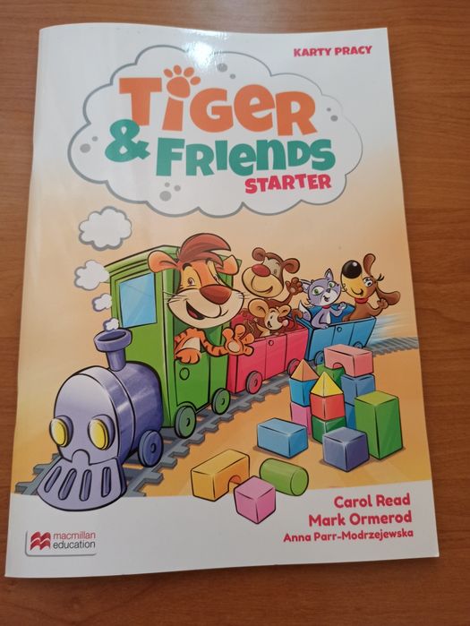 Książka do angielskiego karty pracy Tiger friends starter