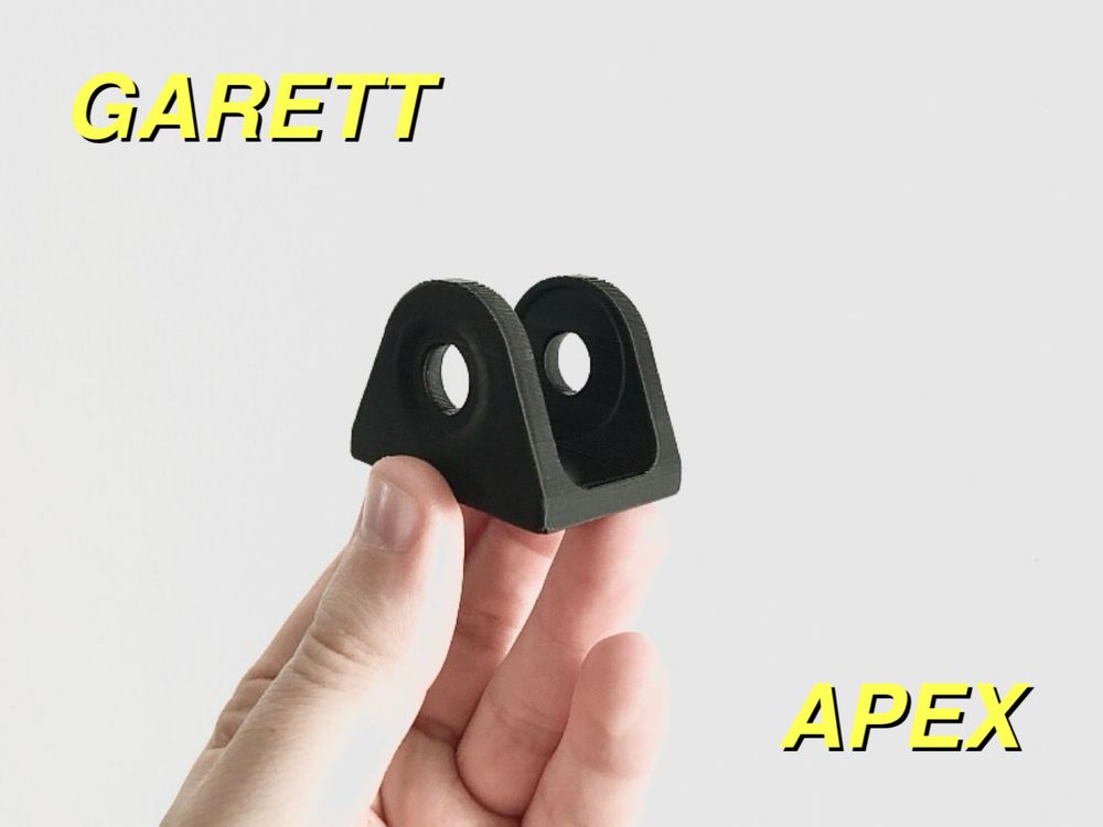 Garrett APEX ACE uszy cewka sodna naprawa klocki serwis plastikowe
