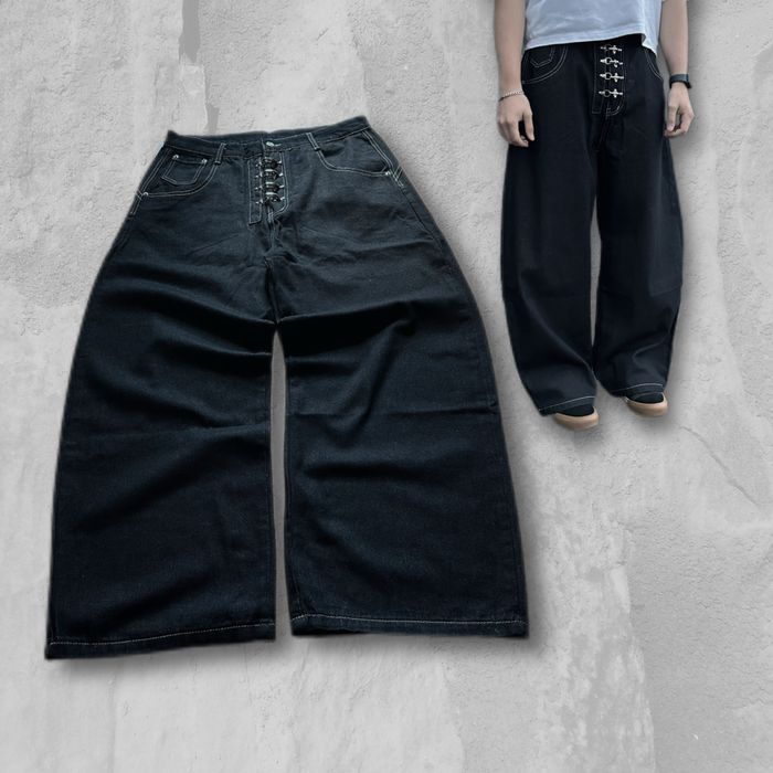 Baggy opium raw jeans Широкі класичні джинси штани no faith архів