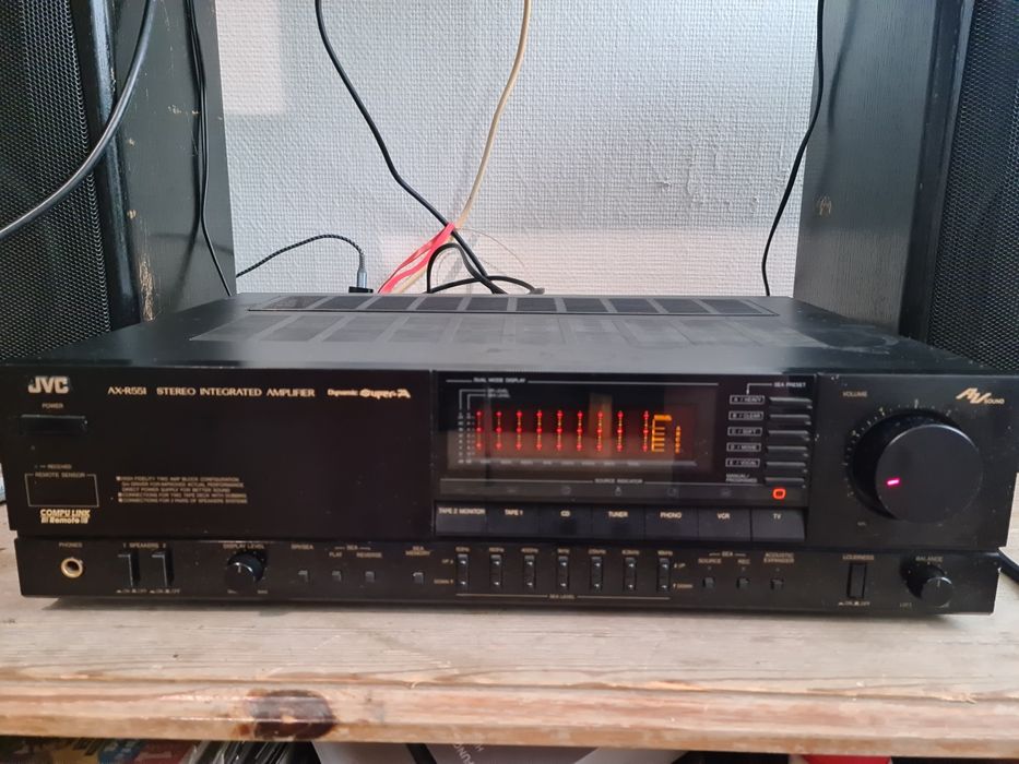 Підсилювач JVC AX-R551 BK