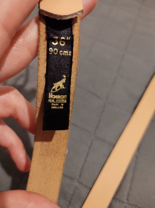 Ibex skórzany pasek damski