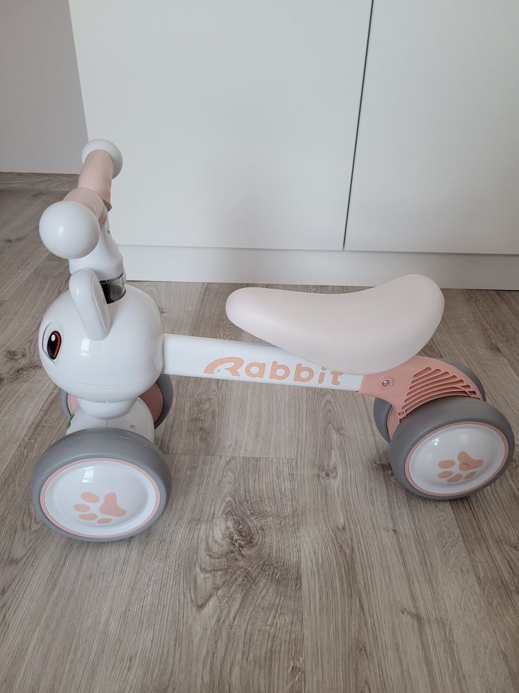 Rowerek biegowy/jeździk Królik Smiki stan idealny