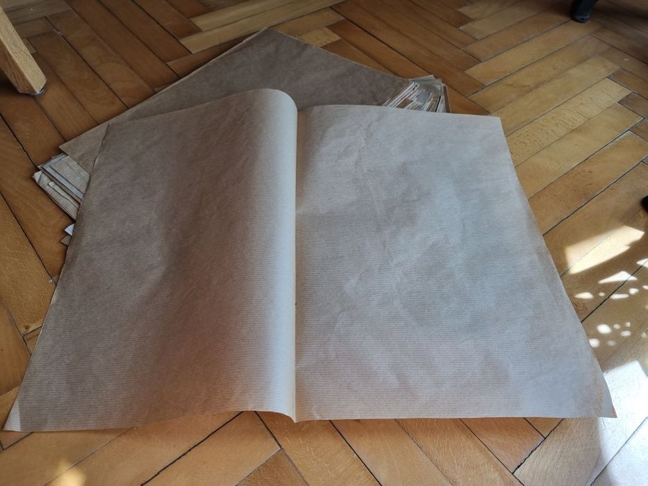 104 karty zielnikowe z szarego papieru