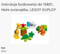 LEGO Duplo zestaw małe zwierzątka 10801