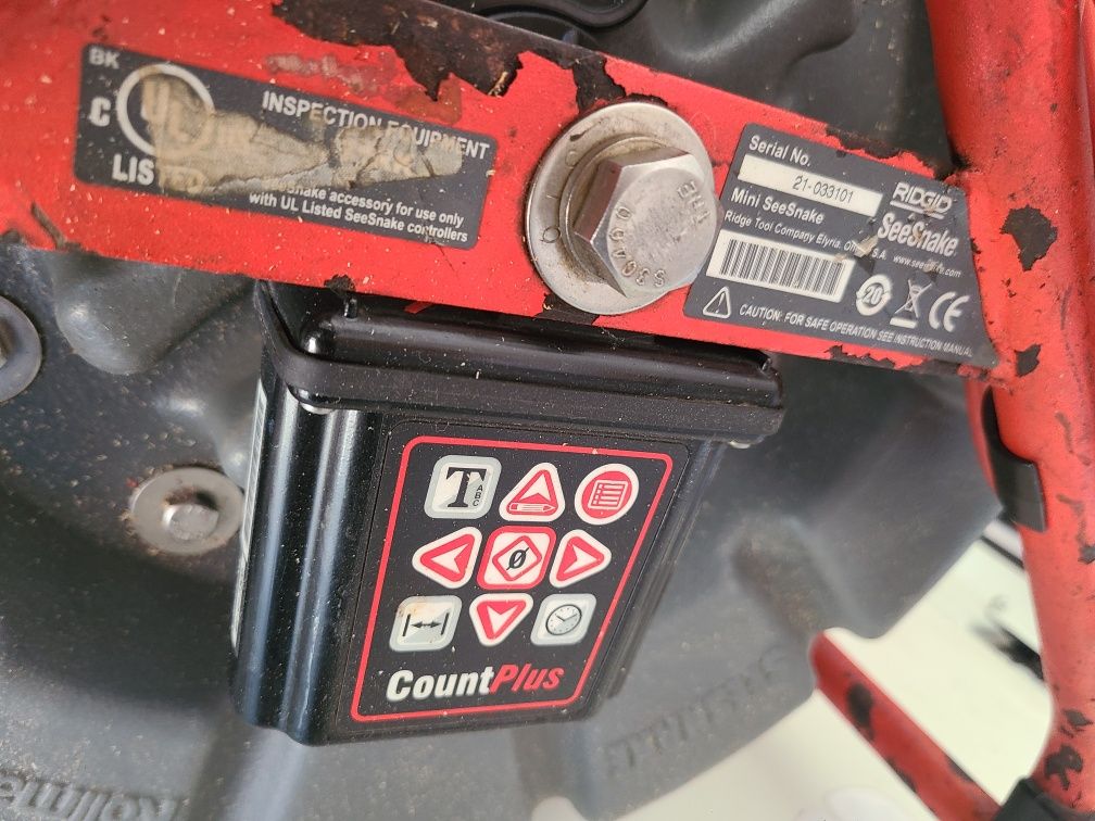 Відеоінспекція видеодиагностика  Ridgid seesnake 30 метров cs10