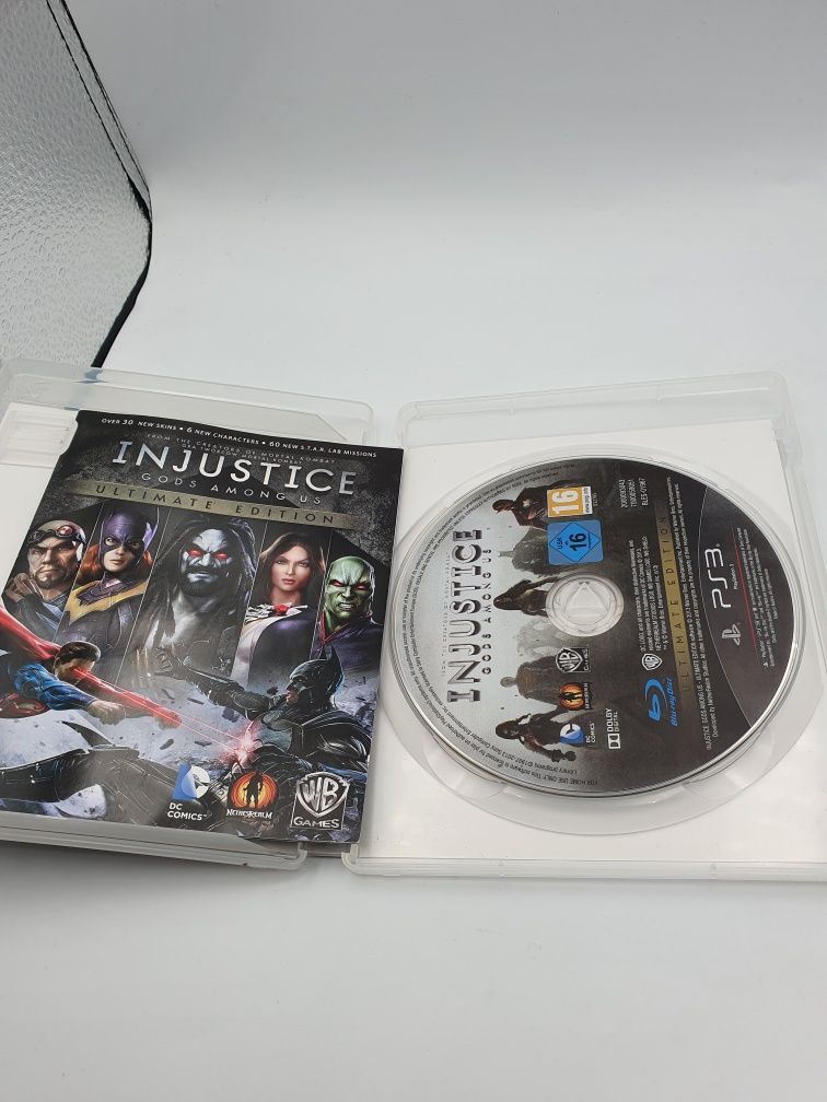 Gra gry ps3 Playstation 3 Injustice Gods Among Us ultimate edition PL