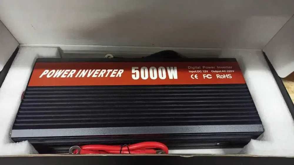 Перетворювач напруги,преобразователь, інвертор 5000W inverter 12V-220V