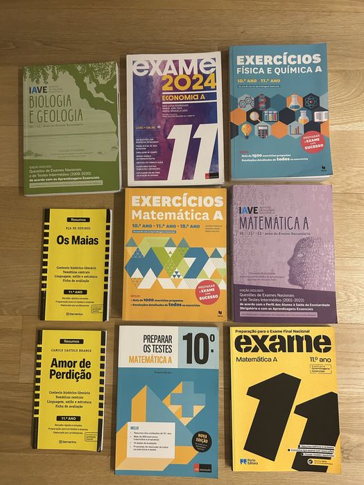Livros Exames Secundário