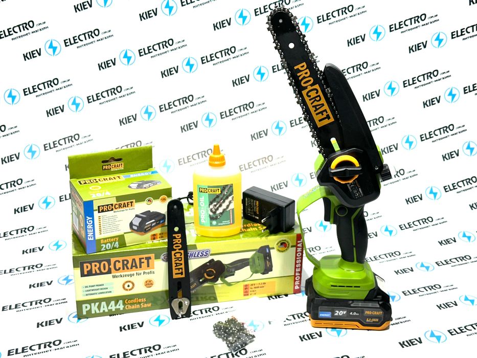 Аккумуляторная пила бесщеточная ProCraft PKA44 (На выбор комплект) !!
