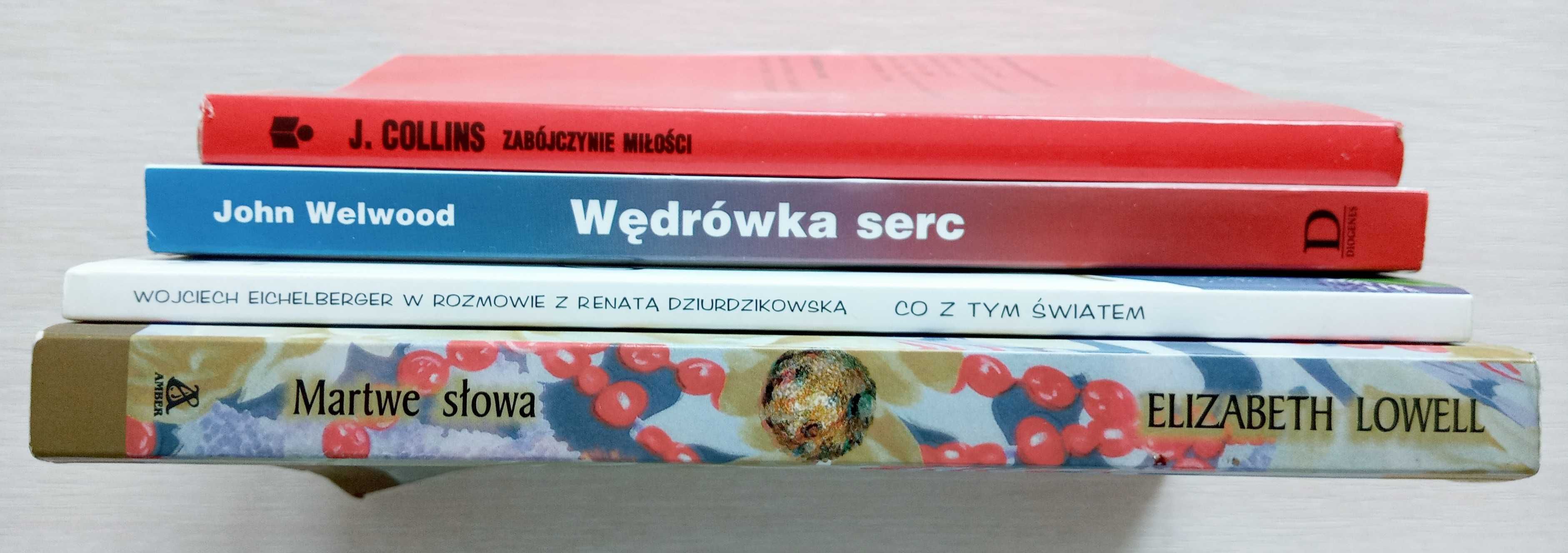 Zestaw książek - 4 szt.: "Co z tym światem ?", "Wędrówka serc"...