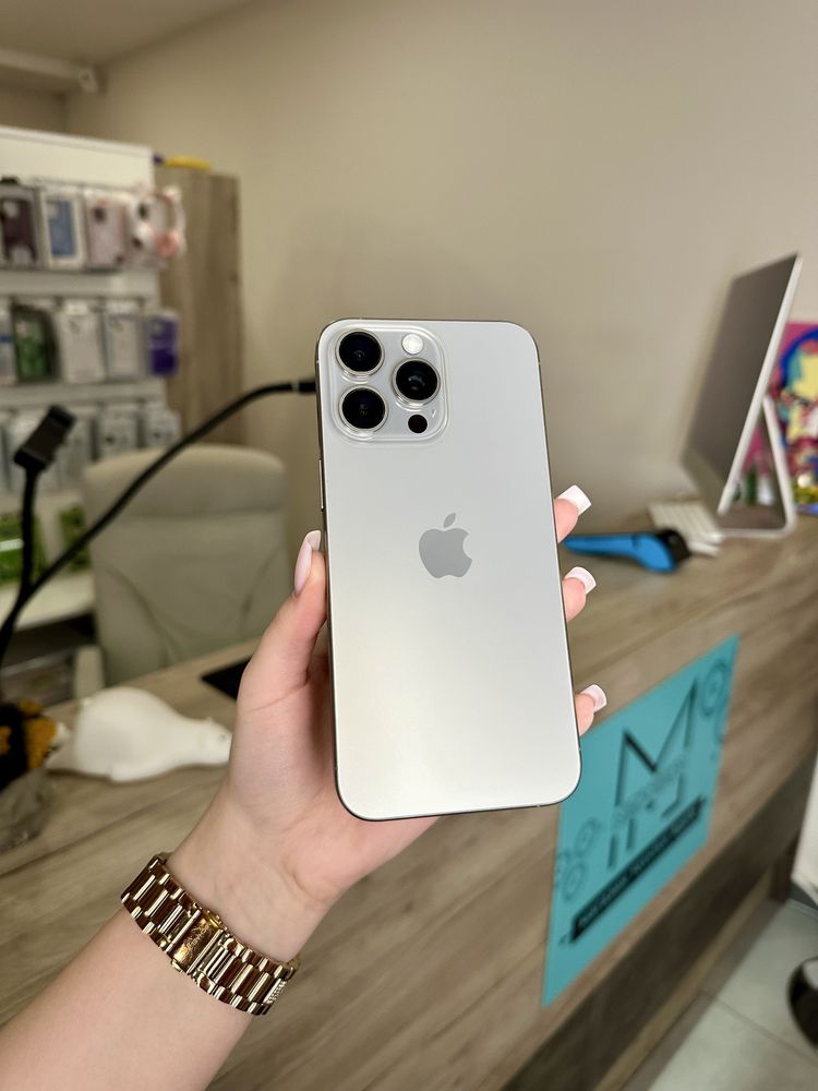 Iphone 15 Pro Max 1 Tb Natural Titanium Розстрочка Обмін Магазин