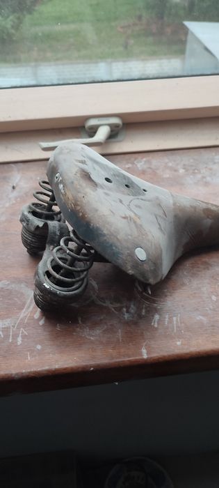 Siodełko rowerowe retro