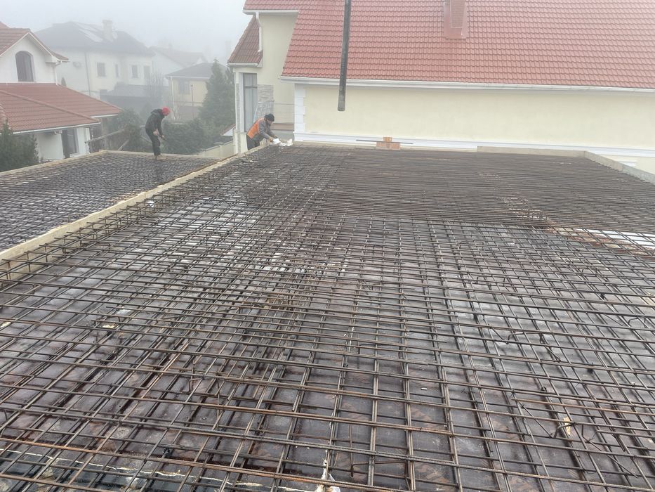 Бетонные работы кладка стяжка перекрытия армопояс колоны